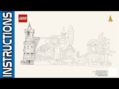 🧱📖LEGO 10316 Lord of the Rings: Rivendell Instructions - How to Build!! | Icons | 2023 | Booklet 1