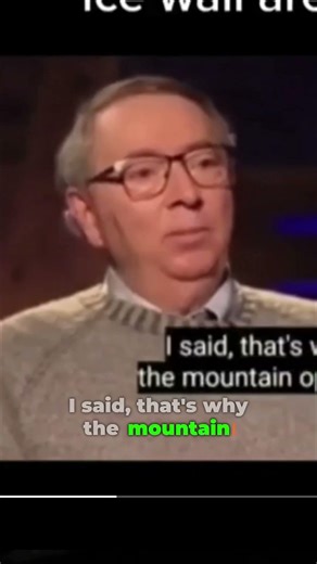 A secret tunnel, laser tests, and entities living inside the mountain.