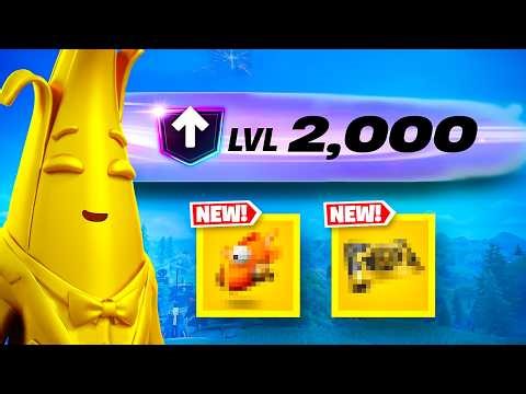 I HIT Level 2,000 in ONE MONTH Of Fortnite.. This HAPPENED!