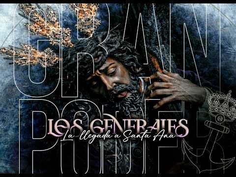 4k GRAN PODER - MARTES SANTO 2026 - GRANADA - LA LLEGADA A SANTA ANA / MARCHA: LOS GENERALES