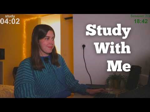 LIVE 5 HOURS Study With Me (50 min study + 10 break)