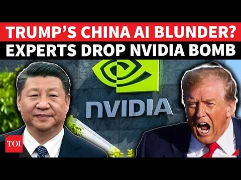 ‘Trump Leaked America’s AI Secret To China’: Experts Sound National Security Alarm Over Nvidia Move