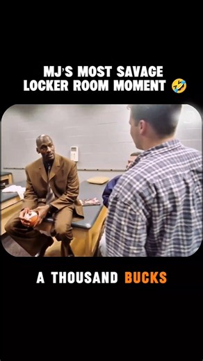 Michael Jordan's Most Savage Locker Room Moment 😂 #shorts