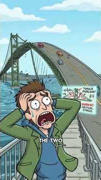 This Bridge Didn't Fall—It Oscillated to Death #physics #resonance #engineering