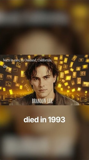 A Tribute to Brandon Lee, actor. Brandon Lee Died at the Age of 28.