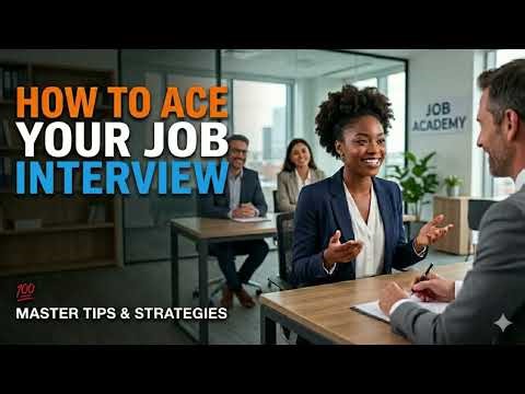 How to ace your job interview