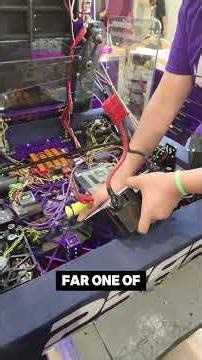 Hinged Hood Electronics Access | 2582 PantherBots | REBUILT Pit Stop