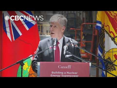 Canada unveils plan to build up to 10 nuclear reactors by 2040