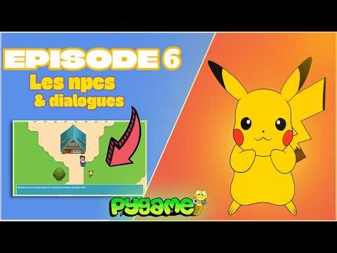 CRÉER UN JEU STYLE POKÉMON EN 2D AVEC PYGAME ! (Épisode 6 : Les NPCS et leurs dialogues !)