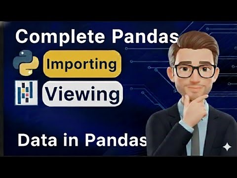Importing & Viewing Data in Pandas | Python Pandas Tutorial 2 in Hindi | ##PythonPandas #DataScience