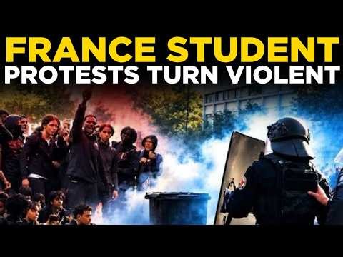 France Protest LIVE: 440+ Detained As Education Anger Explodes | France Protest LIVE | Paris LIVE
