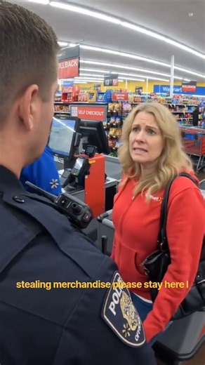 Caught Shoplifting at Walmart! 😱🚔 #Shorts