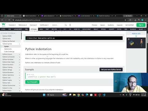 Python for begineers : introduction to python , installation vs code