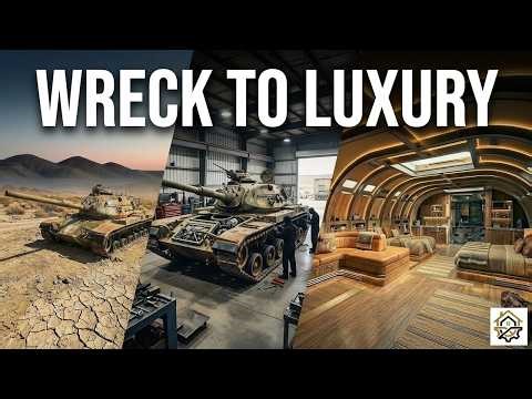 M60 Tank Restoration: From Desert Wreck To Ultimate Luxury Masterpiece