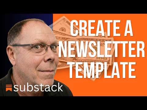 How To Create A Substack Newsletter Template (Substack Tutorial)