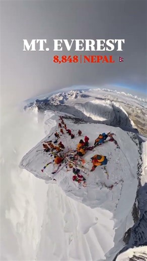 Mount Everest 🏔️ The Roof of the World | World’s Highest Mountain#expedition #travel #everest