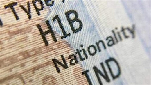 What is the new US bill that calls for a 3-year pause on H1-B visas?