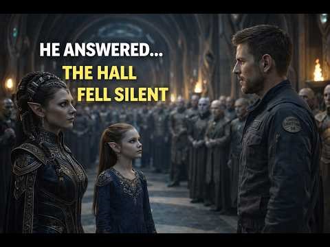 The Alien Woman Told Her Daughter “Marry a Human”… The Human Answered — The Hall Fell Silent