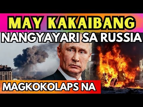 May NAPAKALAKING NANGYAYARI ngayon sa RUSSIA na HINDI na kayang PIGILAN ni PUTIN!