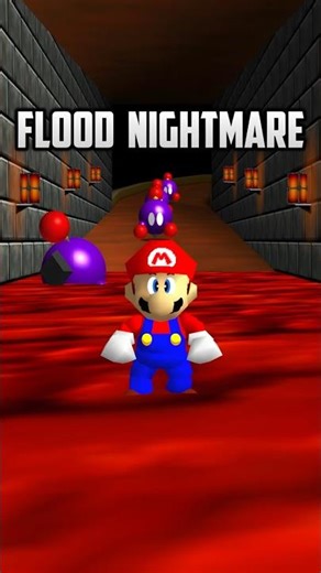 ⭐ Flood Nightmare - Super Mario 64 (Peach's Secret Slide)
