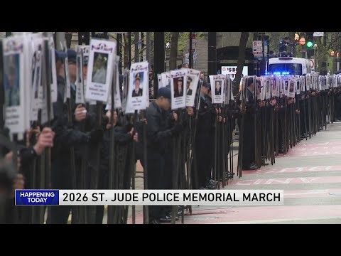Annual St. Jude Police Memorial March is Sunday morning in downtown Chicago