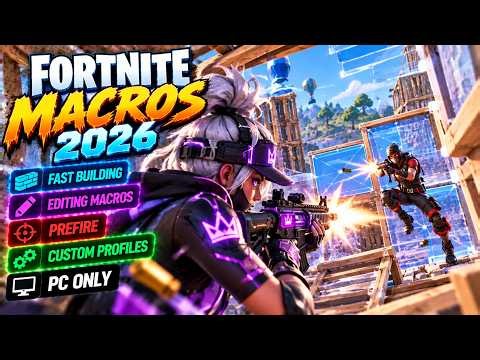 Fortnite Macros 2026 | Double Edit, Fast Building, Prefire & Windows Setup