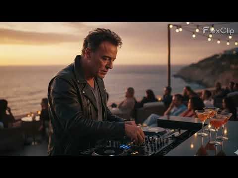 Bruce Springsteen- Dancing in the dark (CAFE DE DEL MAR AI COVER) [BEST VERSION] Made with FlexClip