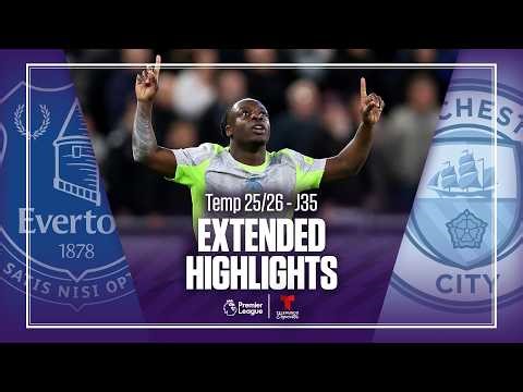 Everton vs. Manchester City | Highlights Premier League | Jornada 35 | Telemundo Deportes