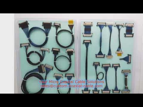 Micro HDMI Type D UL1354 40AWG Micro Coaxial Cable 1 to 1 Connection Professional from Top-rated Sma