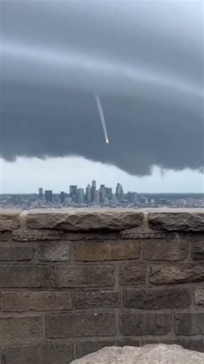 Terrifying City Explosion: A Massive Mushroom Cloud Over the Skyline! 💥😱🏙️