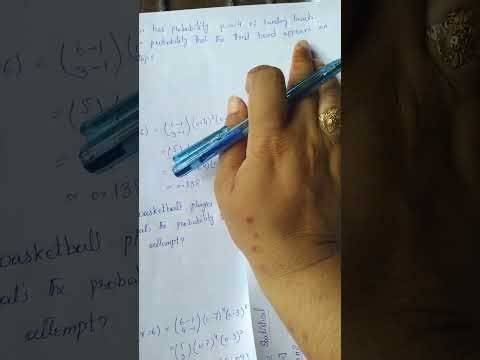 Negative binomial distribution|example|introduction to statistical theory by Sher Muhammad Chaudhry