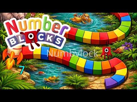 Learn to Sort Numbers 1-100 with Numberblocks WATERFALL | Full Episode Numberblocks EP 1