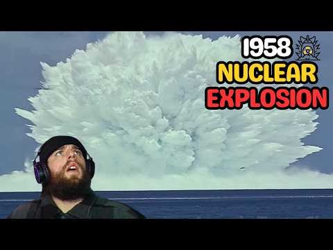 BRUH! -150 METER UNCUT FOOTAGE OF UNDERWATER ATOMIC BLAST 1958 *REACTION*