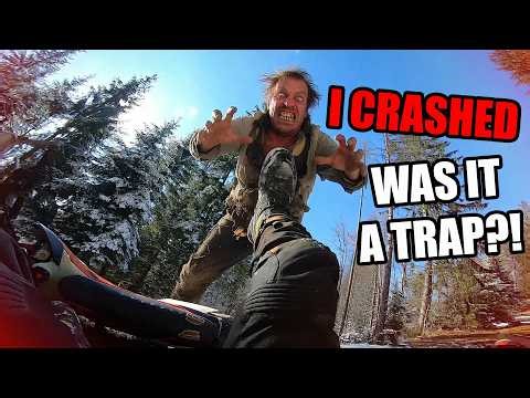 Crazy Dirt Bike Crash - Was It Bike Trap?! | Check This GoPro Mount