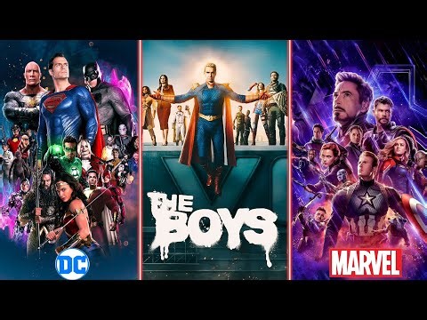 DC vs Marvel vs The Boys | Top 10 Ultimate Crossover Battles | Power, Skill & Legacy #marvelvsdc