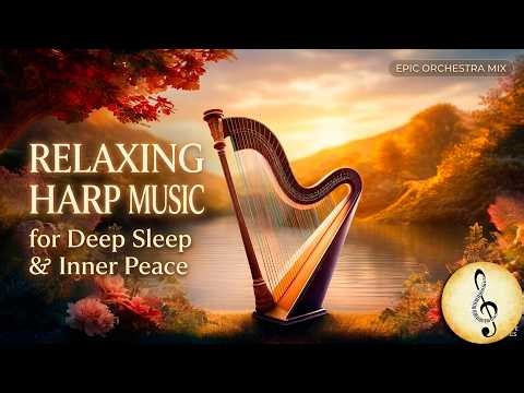 Relaxing Harp Music for Studying and Concentration 🎼 Instrumental Reading Ambience for Background