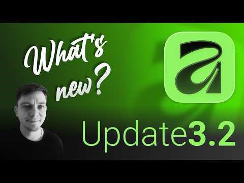 What's New in Affinity 3.2? April 2026 Update Explained