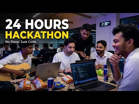 24 Hours NON-STOP Coding Challenge | 100 Teams & One Crazy Hackathon 🚀 | INOVATE BHARAT 2026 ￼