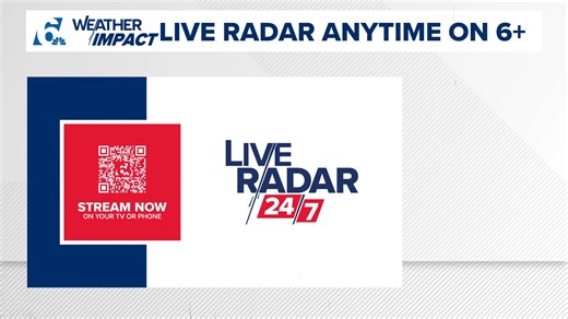 Track weather anytime with our 24/7 live radar on our 6+ app