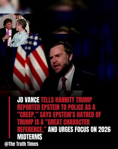 In a Fox News interview with Sean Hannity, Vice President JD Vance addressed ....
