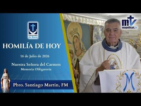 Acude a tu Madre Buscando Ayuda, Acude a la Virgen | Homilía, Ntra Señora del Carmen | P. Santiago M