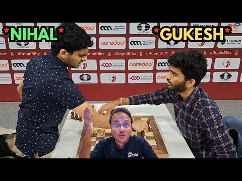 Speed demon Nihal Sarin vs World Champion D.Gukesh | World Blitz 2025 | Commentary by Sagar