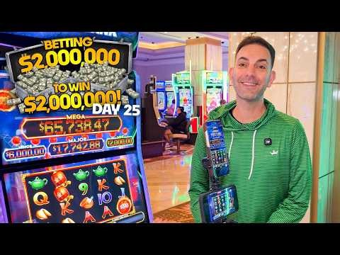 Testing our luck on Ultimate Fire Link 🔥 Day 25: Betting $2M to WIN $2M