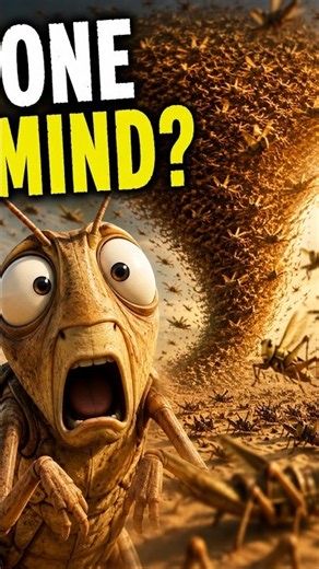 How a Locust Swarm Becomes a Moving Superorganism