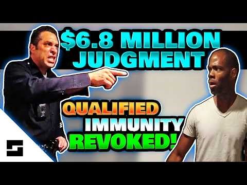 $6.8 Million UPDATE! - Hostile Cops, Unlawful Arrest
