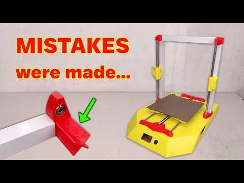 PrintoSapiens part 3: frame and Z-axis build | DESIGN FLAWS!