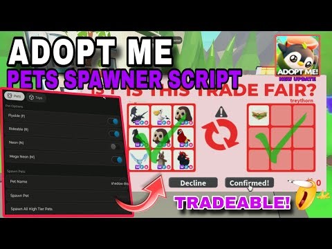 [NEW 🍣] ADOPT ME BEST PETS SPAWNER SCRIPT | TRADEABLE! | SPAWN ANY PETS! | KEYLESS | FREE! 2026