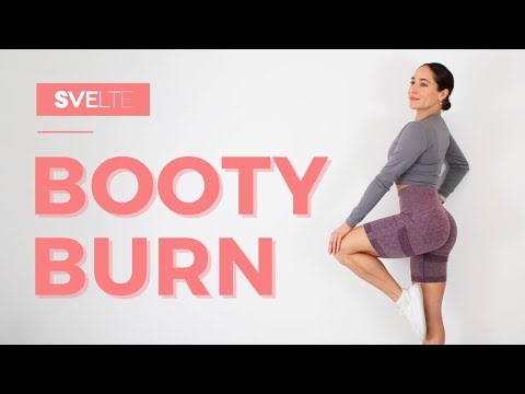 Booty Burn | Squat Challenge - Butt Lift & Round Booty | No Equipment Workout, Beginner Friendly