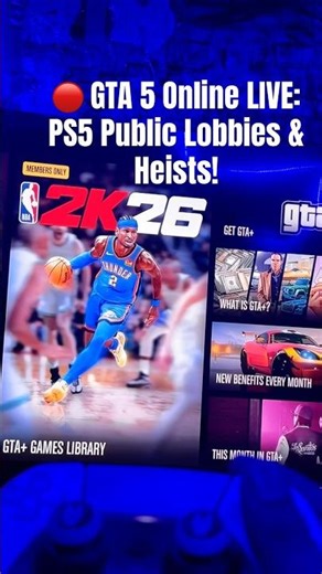 🔴 LIVE: GTA 5 on PS5! Next-Gen Los Santos Chaos