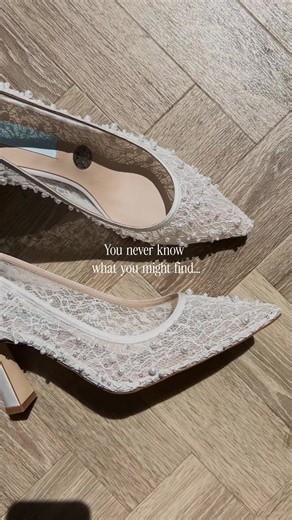 🤫 Hidden gems... One of my favourite parts of our Secret Sample Sale is rediscovering beautiful pieces that have been waiting to find their bride. From one-off samples and archive styles to best-selling favourites and little treasures we've had tucked away, you never know what you might find. Some of these pieces have just one pair available, so once they're gone, they're gone for good. Our Secret Sample Sale opens 15th July at 12pm BST, and the waitlist gets first access. 🤍 Join via the link 